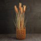 GloboStar® Artificial Garden OSAKA 21494 Διακοσμητικό Πλεκτό Καλάθι - Κασπώ Γλάστρα - Flower Pot Μπεζ Φ30cm x Υ41cm GloboStar® Artificial Garden OSAKA 21494 Διακοσμητικό Πλεκτό Καλάθι - Κασπώ Γλάστρα - Flower Pot Μπεζ Φ30cm x Υ41cm