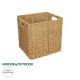 GloboStar® Artificial Garden CAVES 21496 Διακοσμητικό Πλεκτό Καλάθι - Κασπώ Γλάστρα - Flower Pot Μπεζ Μ32 x Π28 x Υ30cm GloboStar® Artificial Garden CAVES 21496 Διακοσμητικό Πλεκτό Καλάθι - Κασπώ Γλάστρα - Flower Pot Μπεζ Μ32 x Π28 x Υ30cm