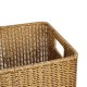 GloboStar® Artificial Garden CAVES 21496 Διακοσμητικό Πλεκτό Καλάθι - Κασπώ Γλάστρα - Flower Pot Μπεζ Μ32 x Π28 x Υ30cm GloboStar® Artificial Garden CAVES 21496 Διακοσμητικό Πλεκτό Καλάθι - Κασπώ Γλάστρα - Flower Pot Μπεζ Μ32 x Π28 x Υ30cm