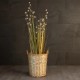GloboStar® Artificial Garden ARIZONA 21503 Διακοσμητικό Πλεκτό Καλάθι - Κασπώ Γλάστρα - Flower Pot Μπεζ Φ36 x Υ38cm GloboStar® Artificial Garden ARIZONA 21503 Διακοσμητικό Πλεκτό Καλάθι - Κασπώ Γλάστρα - Flower Pot Μπεζ Φ36 x Υ38cm