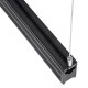 GloboStar® MARKET 61022-P Γραμμικό Κρεμαστό Φωτιστικό Linear LED 18W 2170lm 60° AC 220-240V Μ120 x Π2 x Υ4cm Θερμό Λευκό 2700K - Μαύρο - 3 Years Warranty GloboStar® MARKET 61022-P Γραμμικό Κρεμαστό Φωτιστικό Linear LED 18W 2170lm 60° AC 220-240V Μ120 x Π2 x Υ4cm Θερμό Λευκό 2700K - Μαύρο - 3 Years Warranty