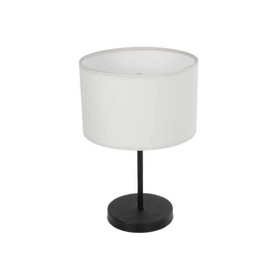 GLOBOSTAR® LARA 204-0075 Μοντέρνο Επιτραπέζιο Φωτιστικό Πορτατίφ με Ντουί 1 x E27 AC 220-240V IP20 - Μαύρο & Μπεζ - Μ24 x Π24 x Υ36cm GLOBOSTAR® LARA 204-0075 Μοντέρνο Επιτραπέζιο Φωτιστικό Πορτατίφ με Ντουί 1 x E27 AC 220-240V IP20 - Μαύρο & Μπεζ - Μ24 x Π24 x Υ36cm