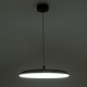 GLOBOSTAR® BARON 61256 Μοντέρνο Κρεμαστό Φωτιστικό Οροφής LED 24W 2880lm 120° AC 220-240V IP20 Ρυθμιζόμενο Λευκό CCT με On/Off 2700K/4500K/6000K - Lumileds SMD Chip - Ροζ Χρυσό - Μ40 x Π40 x Υ10cm - 3 Χρόνια Εγγύηση