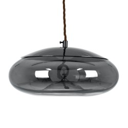 GLOBOSTAR® AXTON 00751 Μοντέρνο Κρεμαστό Φωτιστικό Οροφής LED 5W 500lm 180° AC 220-240V IP20 Θερμό Λευκό 2700K - Sanan SMD Chip - Μαύρο & Μαύρο Φιμέ - Μ30 x Π30 x Υ15cm - 2 Xρόνια Εγγύηση GLOBOSTAR® AXTON 00751 Μοντέρνο Κρεμαστό Φωτιστικό Οροφής LED 5W 500lm 180° AC 220-240V IP20 Θερμό Λευκό 2700K - Sanan SMD Chip - Μαύρο & Μαύρο Φιμέ - Μ30 x Π30 x Υ15cm - 2 Xρόνια Εγγύηση