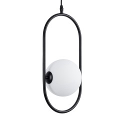 GLOBOSTAR® HAMBURG 00589 Μοντέρνο Κρεμαστό Φωτιστικό Οροφής με Ντουί 1 x G9 AC 220-240V IP20 - Μαύρο & Λευκό - Μ20 x Π15 x Υ40cm GLOBOSTAR® HAMBURG 00589 Μοντέρνο Κρεμαστό Φωτιστικό Οροφής με Ντουί 1 x G9 AC 220-240V IP20 - Μαύρο & Λευκό - Μ20 x Π15 x Υ40cm