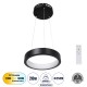 GLOBOSTAR® NEMESIS 61152 Μοντέρνο Κρεμαστό Φωτιστικό Οροφής LED 20W 2000lm 360° AC 220-240V IP20 Ρυθμιζόμενο Λευκό CCT με Χειριστήριο από 2700K έως 6000K Dimmable - Lumileds SMD Chip - Μαυρό Ματ - Μ25 x Π25 x Υ4cm - 3 Χρόνια Εγγύηση GLOBOSTAR® NEMESIS 61152 Μοντέρνο Κρεμαστό Φωτιστικό Οροφής LED 20W 2000lm 360° AC 220-240V IP20 Ρυθμιζόμενο Λευκό CCT με Χειριστήριο από 2700K έως 6000K Dimmable - Lumileds SMD Chip - Μαυρό Ματ - Μ25 x Π25 x Υ4cm - 3 Χρόνια Εγγύηση