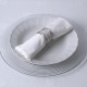GloboStar® GOURMET 35000 Δαχτυλίδι Πετσέτας Μεταλλικό Ασημί Φ5 x Υ3.5cm GloboStar® GOURMET 35000 Δαχτυλίδι Πετσέτας Μεταλλικό Ασημί Φ5 x Υ3.5cm