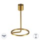 GloboStar® EVELYN 35106 Κηροπήγιο Μεταλλικό Χρυσό Φ9.5 x Υ15cm GloboStar® EVELYN 35106 Κηροπήγιο Μεταλλικό Χρυσό Φ9.5 x Υ15cm