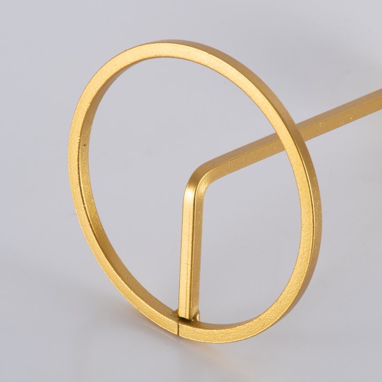 GloboStar® EVELYN 35106 Κηροπήγιο Μεταλλικό Χρυσό Φ9.5 x Υ15cm GloboStar® EVELYN 35106 Κηροπήγιο Μεταλλικό Χρυσό Φ9.5 x Υ15cm
