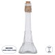 GloboStar® LUCY 35617 Διακοσμητικό Βάζο Γυάλινο Διάφανο με Σχοινί Φ10 x Υ23.3cm GloboStar® LUCY 35617 Διακοσμητικό Βάζο Γυάλινο Διάφανο με Σχοινί Φ10 x Υ23.3cm