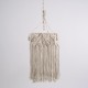 GLOBOSTAR® CONGO 36206 Boho Κρεμαστό Φωτιστικό Οροφής με Ντουί 1 x E27 AC 220-240V IP20 - Μπεζ - Μ30 x Π30 x Υ50cm
