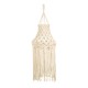 GloboStar® 36209 SOMALIA Boho Καπέλο Φωτιστικού Μακραμέ Πλεκτό Χειροποίητο Μπεζ Βαμβακερό Νήμα - Μ30 x Π30 x Υ90cm GloboStar® 36209 SOMALIA Boho Καπέλο Φωτιστικού Μακραμέ Πλεκτό Χειροποίητο Μπεζ Βαμβακερό Νήμα - Μ30 x Π30 x Υ90cm