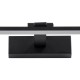GLOBOSTAR® ELLIS 60444 Μοντέρνο Φωτιστικό Τοίχου - Απλίκα Καθρέπτη Μπάνιου LED 12W 1400lm 120° AC 220-240V IP44 Φυσικό Λευκό 4500K - Lumileds SMD Chip & TÜV SÜD Driver - Μαύρο Ματ - Μ60 x Π16 x Υ6cm - 3 Χρόνια Εγγύηση