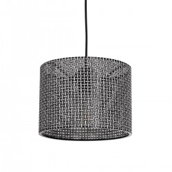 GLOBOSTAR® CLAIRIE 203-0133 Μοντέρνο Κρεμαστό Φωτιστικό Οροφής με Ντουί 1 x E27 AC 220-240V IP20 - Μαύρο & Λευκό - Μ22 x Π22 x Υ18cm GLOBOSTAR® CLAIRIE 203-0133 Μοντέρνο Κρεμαστό Φωτιστικό Οροφής με Ντουί 1 x E27 AC 220-240V IP20 - Μαύρο & Λευκό - Μ22 x Π22 x Υ18cm