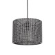 GLOBOSTAR® CLAIRIE 203-0133 Μοντέρνο Κρεμαστό Φωτιστικό Οροφής με Ντουί 1 x E27 AC 220-240V IP20 - Μαύρο & Λευκό - Μ22 x Π22 x Υ18cm GLOBOSTAR® CLAIRIE 203-0133 Μοντέρνο Κρεμαστό Φωτιστικό Οροφής με Ντουί 1 x E27 AC 220-240V IP20 - Μαύρο & Λευκό - Μ22 x Π22 x Υ18cm