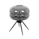 GLOBOSTAR® JAVAN 00738 Μοντέρνο Επιτραπέζιο Φωτιστικό Πορτατίφ με Ντουί 1 x E27 AC 220-240V IP20 - Μαύρο Φιμέ & Μαύρο - Μ30 x Π30 x Y40cm GLOBOSTAR® JAVAN 00738 Μοντέρνο Επιτραπέζιο Φωτιστικό Πορτατίφ με Ντουί 1 x E27 AC 220-240V IP20 - Μαύρο Φιμέ & Μαύρο - Μ30 x Π30 x Y40cm
