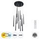 GLOBOSTAR® TEARS 61313 Μοντέρνο Κρεμαστό Φωτιστικό Οροφής LED 36W 3960lm 180° AC 220-240V IP20 Ρυθμιζόμενο Λευκό CCT με Χειριστήριο από 2700K έως 6000K Dimmable - Lumileds SMD Chip - Μαύρο - Μ60 x Π60 x Υ51.5cm - 3 Χρόνια Εγγύηση GLOBOSTAR® TEARS 61313 Μοντέρνο Κρεμαστό Φωτιστικό Οροφής LED 36W 3960lm 180° AC 220-240V IP20 Ρυθμιζόμενο Λευκό CCT με Χειριστήριο από 2700K έως 6000K Dimmable - Lumileds SMD Chip - Μαύρο - Μ60 x Π60 x Υ51.5cm - 3 Χρόνια Εγγύηση