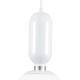 GLOBOSTAR® MAVERICK 00944 Μοντέρνο Κρεμαστό Φωτιστικό Οροφής με Ντουί 1 x E27 AC 220-240V IP20 - Λευκό - Μ15 x Π15 x Υ33cm GLOBOSTAR® MAVERICK 00944 Μοντέρνο Κρεμαστό Φωτιστικό Οροφής με Ντουί 1 x E27 AC 220-240V IP20 - Λευκό - Μ15 x Π15 x Υ33cm