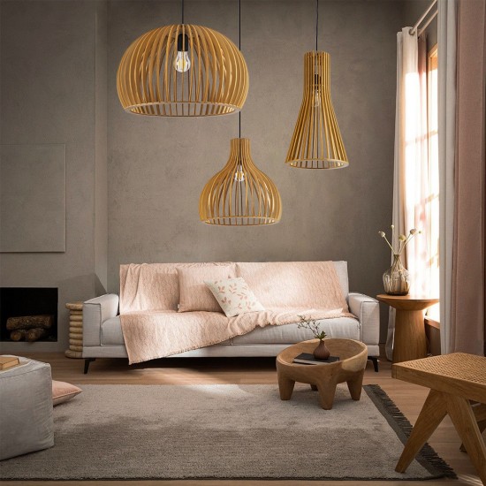 GLOBOSTAR® SCANDINAVIA 01701 Boho Κρεμαστό Φωτιστικό Οροφής με Ντουί 1 x E27 AC 220-240V IP20 - Μπεζ - Μ45 x Π45 x Υ45cm GLOBOSTAR® SCANDINAVIA 01701 Boho Κρεμαστό Φωτιστικό Οροφής με Ντουί 1 x E27 AC 220-240V IP20 - Μπεζ - Μ45 x Π45 x Υ45cm