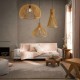 GLOBOSTAR® SCANDINAVIA 01701 Boho Κρεμαστό Φωτιστικό Οροφής με Ντουί 1 x E27 AC 220-240V IP20 - Μπεζ - Μ45 x Π45 x Υ45cm GLOBOSTAR® SCANDINAVIA 01701 Boho Κρεμαστό Φωτιστικό Οροφής με Ντουί 1 x E27 AC 220-240V IP20 - Μπεζ - Μ45 x Π45 x Υ45cm