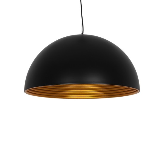 GLOBOSTAR® MEDEA 01344 Μοντέρνο Κρεμαστό Φωτιστικό Οροφής με Ντουί 1 x E27 AC 220-240V IP20 - Μαύρο & Χρυσό - Μ60 x Π60 x Υ30cm GLOBOSTAR® MEDEA 01344 Μοντέρνο Κρεμαστό Φωτιστικό Οροφής με Ντουί 1 x E27 AC 220-240V IP20 - Μαύρο & Χρυσό - Μ60 x Π60 x Υ30cm