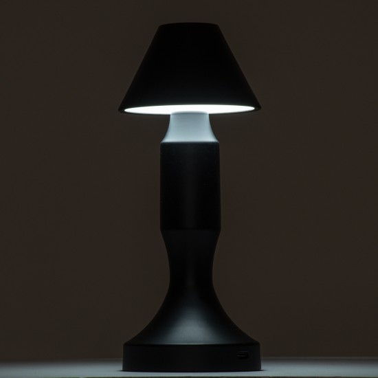 GloboStar® LUNNA 76478 Επαναφορτιζόμενο Επιτραπέζιο Φωτιστικό Πορτατίφ LED 1.5W 105lm 120° DC 5V IP44 CCT Ultra Θερμό 1500K - Φυσικό Λευκό 4500K - Ψυχρό Λευκό 6000K Dimmable Ασημί Πλαστικό - Μ9 x Π9 x Υ23cm - 2 Χρόνια Εγγύηση GloboStar® LUNNA 76478 Επαναφορτιζόμενο Επιτραπέζιο Φωτιστικό Πορτατίφ LED 1.5W 105lm 120° DC 5V IP44 CCT Ultra Θερμό 1500K - Φυσικό Λευκό 4500K - Ψυχρό Λευκό 6000K Dimmable Ασημί Πλαστικό - Μ9 x Π9 x Υ23cm - 2 Χρόνια Εγγύηση
