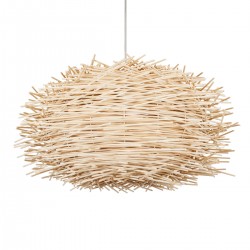 GLOBOSTAR® MINORCA 01731 Boho Κρεμαστό Φωτιστικό Οροφής με Ντουί 1 x E27 AC 220-240V IP20 - Μπεζ - Μ60 x Π60 x Y35cm GLOBOSTAR® MINORCA 01731 Boho Κρεμαστό Φωτιστικό Οροφής με Ντουί 1 x E27 AC 220-240V IP20 - Μπεζ - Μ60 x Π60 x Y35cm