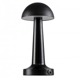 GloboStar® COCO 76509 Επαναφορτιζόμενο Επιτραπέζιο Φωτιστικό Πορτατίφ LED 1.5W 105lm 120° DC 5V IP44 Θερμό Λευκό 2700K Dimmable Μαύρο Αλουμίνιο - Μ10 x Π10 x Υ22cm - 2 Xρόνια Εγγύηση GloboStar® COCO 76509 Επαναφορτιζόμενο Επιτραπέζιο Φωτιστικό Πορτατίφ LED 1.5W 105lm 120° DC 5V IP44 Θερμό Λευκό 2700K Dimmable Μαύρο Αλουμίνιο - Μ10 x Π10 x Υ22cm - 2 Xρόνια Εγγύηση
