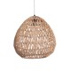 GLOBOSTAR® JENSON 00911 Boho Κρεμαστό Φωτιστικό Οροφής με Ντουί 1 x E27 AC 220-240V IP20 - Μπεζ - Μ35 x Π35 x Υ35cm GLOBOSTAR® JENSON 00911 Boho Κρεμαστό Φωτιστικό Οροφής με Ντουί 1 x E27 AC 220-240V IP20 - Μπεζ - Μ35 x Π35 x Υ35cm