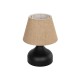 GLOBOSTAR® PYRAMID 204-0057 Μοντέρνο Επιτραπέζιο Φωτιστικό Πορτατίφ με Ντουί 1 x E27 AC 220-240V IP20 - Μαύρο & Μπεζ - Μ22 x Π22 x Υ30cm GLOBOSTAR® PYRAMID 204-0057 Μοντέρνο Επιτραπέζιο Φωτιστικό Πορτατίφ με Ντουί 1 x E27 AC 220-240V IP20 - Μαύρο & Μπεζ - Μ22 x Π22 x Υ30cm