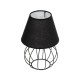 GLOBOSTAR® SHAPE 202-0057 Μοντέρνο Επιτραπέζιο Φωτιστικό Πορτατίφ με Ντουί 1 x E27 AC 220-240V IP20 - Μαύρο - Μ19 x Π19 x Υ28cm GLOBOSTAR® SHAPE 202-0057 Μοντέρνο Επιτραπέζιο Φωτιστικό Πορτατίφ με Ντουί 1 x E27 AC 220-240V IP20 - Μαύρο - Μ19 x Π19 x Υ28cm