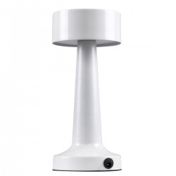 GloboStar® BELLA 76502 Επαναφορτιζόμενο Επιτραπέζιο Φωτιστικό Πορτατίφ LED 1.5W 105lm 120° DC 5V IP44 Θερμό Λευκό 2700K Dimmable Λευκό Αλουμίνιο - Μ9 x Π9 x Υ21cm - 2 Xρόνια Εγγύηση GloboStar® BELLA 76502 Επαναφορτιζόμενο Επιτραπέζιο Φωτιστικό Πορτατίφ LED 1.5W 105lm 120° DC 5V IP44 Θερμό Λευκό 2700K Dimmable Λευκό Αλουμίνιο - Μ9 x Π9 x Υ21cm - 2 Xρόνια Εγγύηση
