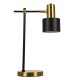 GLOBOSTAR® LETO 00835 Μοντέρνο Επιτραπέζιο Φωτιστικό Πορτατίφ με Ντουί 1 x E27 AC 220-240V IP20 - Μαύρο & Χρυσό - Μ18 x Π18 x Υ50.5cm GLOBOSTAR® LETO 00835 Μοντέρνο Επιτραπέζιο Φωτιστικό Πορτατίφ με Ντουί 1 x E27 AC 220-240V IP20 - Μαύρο & Χρυσό - Μ18 x Π18 x Υ50.5cm