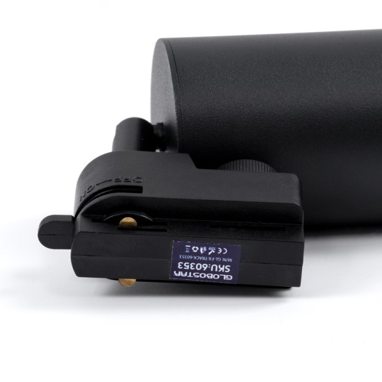 GLOBOSTAR® LEO 60353 Κινούμενο Φωτιστικό Σποτ Ράγας με Ντουί 1 x GU10 AC 220-240V IP20 - Μαύρο Ματ - Μ6 x Π6 x Υ19cm GLOBOSTAR® LEO 60353 Κινούμενο Φωτιστικό Σποτ Ράγας με Ντουί 1 x GU10 AC 220-240V IP20 - Μαύρο Ματ - Μ6 x Π6 x Υ19cm