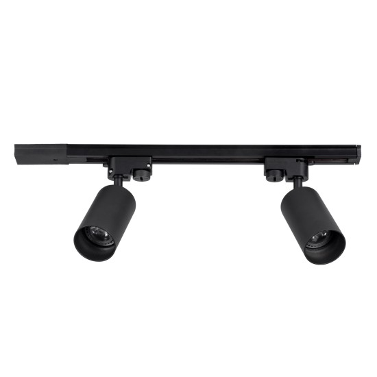 GLOBOSTAR® LEO 60354 Μοντέρνο Φωτιστικό Οροφής με Ντουί 2 x GU10 AC 220-240V IP20 - Μαύρο - Μ50.5 x Π6 x Υ20cm GLOBOSTAR® LEO 60354 Μοντέρνο Φωτιστικό Οροφής με Ντουί 2 x GU10 AC 220-240V IP20 - Μαύρο - Μ50.5 x Π6 x Υ20cm