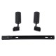 GLOBOSTAR® LEO 60354 Μοντέρνο Φωτιστικό Οροφής με Ντουί 2 x GU10 AC 220-240V IP20 - Μαύρο - Μ50.5 x Π6 x Υ20cm GLOBOSTAR® LEO 60354 Μοντέρνο Φωτιστικό Οροφής με Ντουί 2 x GU10 AC 220-240V IP20 - Μαύρο - Μ50.5 x Π6 x Υ20cm