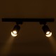 GLOBOSTAR® LEO 60358 Μοντέρνο Φωτιστικό Οροφής με Ντουί 2 x GU10 AC 220-240V IP20 - Χρυσό Πλατίνα - Μ50.5 x Π6 x Υ20cm GLOBOSTAR® LEO 60358 Μοντέρνο Φωτιστικό Οροφής με Ντουί 2 x GU10 AC 220-240V IP20 - Χρυσό Πλατίνα - Μ50.5 x Π6 x Υ20cm