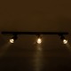 GLOBOSTAR® LEO 60359 Μοντέρνο Φωτιστικό Οροφής με Ντουί 3 x GU10 AC 220-240V IP20 - Χρυσό Πλατίνα - Μ100 x Π6 x Υ20cm GLOBOSTAR® LEO 60359 Μοντέρνο Φωτιστικό Οροφής με Ντουί 3 x GU10 AC 220-240V IP20 - Χρυσό Πλατίνα - Μ100 x Π6 x Υ20cm