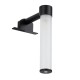 GLOBOSTAR® ELSA 60404 Μοντέρνο Φωτιστικό Τοίχου - Απλίκα Καθρέπτη Μπάνιου με Ντουί 1 x G9 AC 220-240V IP44 - Μαύρο Ματ & Λευκό - Μ3.5 x Π13.5 x Υ20cm