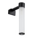 GLOBOSTAR® ELSA 60404 Μοντέρνο Φωτιστικό Τοίχου - Απλίκα Καθρέπτη Μπάνιου με Ντουί 1 x G9 AC 220-240V IP44 - Μαύρο Ματ & Λευκό - Μ3.5 x Π13.5 x Υ20cm