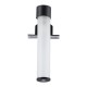 GLOBOSTAR® ELSA 60404 Μοντέρνο Φωτιστικό Τοίχου - Απλίκα Καθρέπτη Μπάνιου με Ντουί 1 x G9 AC 220-240V IP44 - Μαύρο Ματ & Λευκό - Μ3.5 x Π13.5 x Υ20cm