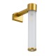 GLOBOSTAR® ELSA 60405 Μοντέρνο Φωτιστικό Τοίχου - Απλίκα Καθρέπτη Μπάνιου με Ντουί 1 x G9 AC 220-240V IP44 - Χρυσό & Λευκό - Μ3.5 x Π13.5 x Υ20cm GLOBOSTAR® ELSA 60405 Μοντέρνο Φωτιστικό Τοίχου - Απλίκα Καθρέπτη Μπάνιου με Ντουί 1 x G9 AC 220-240V IP44 - Χρυσό & Λευκό - Μ3.5 x Π13.5 x Υ20cm