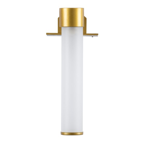 GLOBOSTAR® ELSA 60405 Μοντέρνο Φωτιστικό Τοίχου - Απλίκα Καθρέπτη Μπάνιου με Ντουί 1 x G9 AC 220-240V IP44 - Χρυσό & Λευκό - Μ3.5 x Π13.5 x Υ20cm GLOBOSTAR® ELSA 60405 Μοντέρνο Φωτιστικό Τοίχου - Απλίκα Καθρέπτη Μπάνιου με Ντουί 1 x G9 AC 220-240V IP44 - Χρυσό & Λευκό - Μ3.5 x Π13.5 x Υ20cm