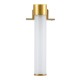 GLOBOSTAR® ELSA 60405 Μοντέρνο Φωτιστικό Τοίχου - Απλίκα Καθρέπτη Μπάνιου με Ντουί 1 x G9 AC 220-240V IP44 - Χρυσό & Λευκό - Μ3.5 x Π13.5 x Υ20cm GLOBOSTAR® ELSA 60405 Μοντέρνο Φωτιστικό Τοίχου - Απλίκα Καθρέπτη Μπάνιου με Ντουί 1 x G9 AC 220-240V IP44 - Χρυσό & Λευκό - Μ3.5 x Π13.5 x Υ20cm