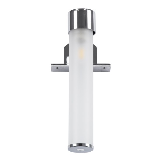 GLOBOSTAR® ELSA 60406 Μοντέρνο Φωτιστικό Τοίχου - Απλίκα Καθρέπτη Μπάνιου με Ντουί 1 x G9 AC 220-240V IP44 - Νίκελ Χρώμιο & Λευκό - Μ3.5 x Π13.5 x Υ20cm GLOBOSTAR® ELSA 60406 Μοντέρνο Φωτιστικό Τοίχου - Απλίκα Καθρέπτη Μπάνιου με Ντουί 1 x G9 AC 220-240V IP44 - Νίκελ Χρώμιο & Λευκό - Μ3.5 x Π13.5 x Υ20cm