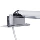 GLOBOSTAR® ELSA 60406 Μοντέρνο Φωτιστικό Τοίχου - Απλίκα Καθρέπτη Μπάνιου με Ντουί 1 x G9 AC 220-240V IP44 - Νίκελ Χρώμιο & Λευκό - Μ3.5 x Π13.5 x Υ20cm GLOBOSTAR® ELSA 60406 Μοντέρνο Φωτιστικό Τοίχου - Απλίκα Καθρέπτη Μπάνιου με Ντουί 1 x G9 AC 220-240V IP44 - Νίκελ Χρώμιο & Λευκό - Μ3.5 x Π13.5 x Υ20cm
