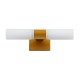 GLOBOSTAR® ANAIS 60411 Μοντέρνο Φωτιστικό Τοίχου - Απλίκα Καθρέπτη Μπάνιου με Ντουί 2 x G9 AC 220-240V Αδιάβροχο IP44 - Χάλκινο & Λευκό - Μ34 x Π12 x Υ11cm GLOBOSTAR® ANAIS 60411 Μοντέρνο Φωτιστικό Τοίχου - Απλίκα Καθρέπτη Μπάνιου με Ντουί 2 x G9 AC 220-240V Αδιάβροχο IP44 - Χάλκινο & Λευκό - Μ34 x Π12 x Υ11cm
