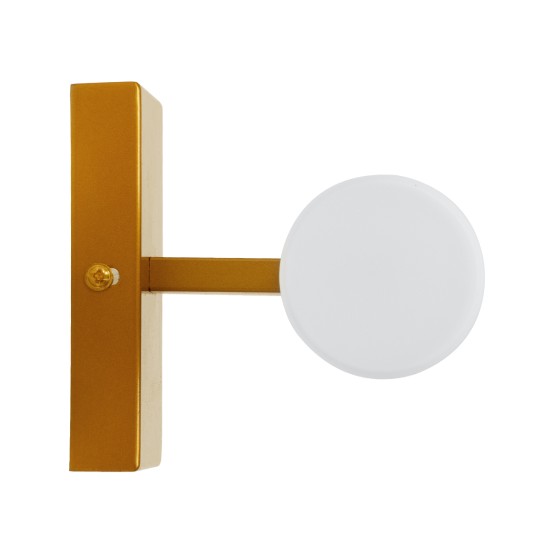 GLOBOSTAR® ANAIS 60411 Μοντέρνο Φωτιστικό Τοίχου - Απλίκα Καθρέπτη Μπάνιου με Ντουί 2 x G9 AC 220-240V Αδιάβροχο IP44 - Χάλκινο & Λευκό - Μ34 x Π12 x Υ11cm GLOBOSTAR® ANAIS 60411 Μοντέρνο Φωτιστικό Τοίχου - Απλίκα Καθρέπτη Μπάνιου με Ντουί 2 x G9 AC 220-240V Αδιάβροχο IP44 - Χάλκινο & Λευκό - Μ34 x Π12 x Υ11cm