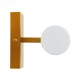 GLOBOSTAR® ANAIS 60411 Μοντέρνο Φωτιστικό Τοίχου - Απλίκα Καθρέπτη Μπάνιου με Ντουί 2 x G9 AC 220-240V Αδιάβροχο IP44 - Χάλκινο & Λευκό - Μ34 x Π12 x Υ11cm GLOBOSTAR® ANAIS 60411 Μοντέρνο Φωτιστικό Τοίχου - Απλίκα Καθρέπτη Μπάνιου με Ντουί 2 x G9 AC 220-240V Αδιάβροχο IP44 - Χάλκινο & Λευκό - Μ34 x Π12 x Υ11cm