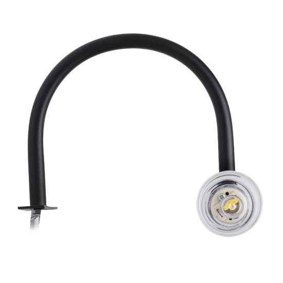 GLOBOSTAR® FLORA 60412 Μοντέρνο Φωτιστικό Τοίχου - Απλίκα Καθρέπτη Μπάνιου με Ντουί 2 x G9 AC 220-240V Αδιάβροχο IP44 - Μαύρο Ματ - Μ31 x Π13 x Υ12cm